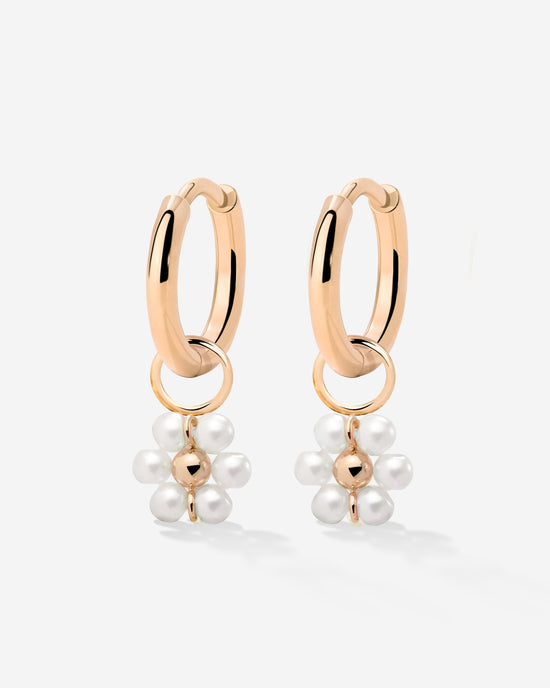 Daisy Hoop Set Small Roségold