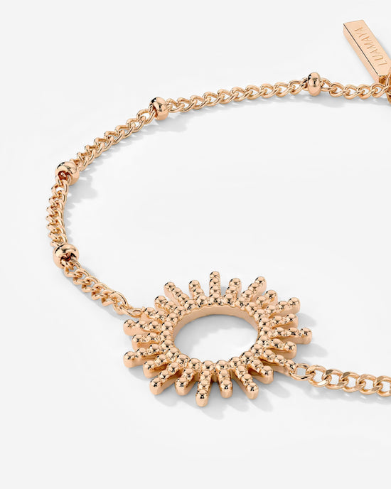 Sunny Beads Bracelet Roségold