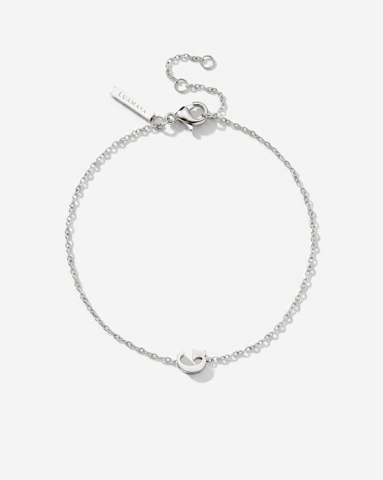 Tiny Letter Bracelet