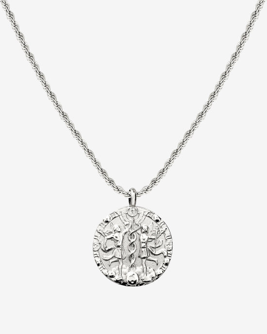 Zodiac Sign Necklace Silber