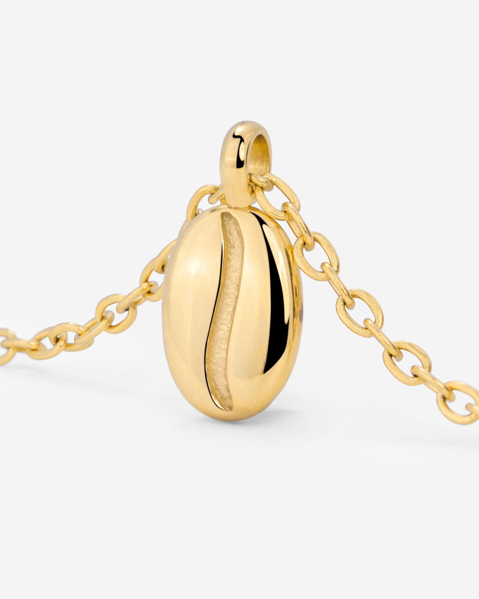 Golden Bean Necklace Gold