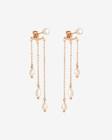 Annas Sparkle Pearl Studs Roségold
