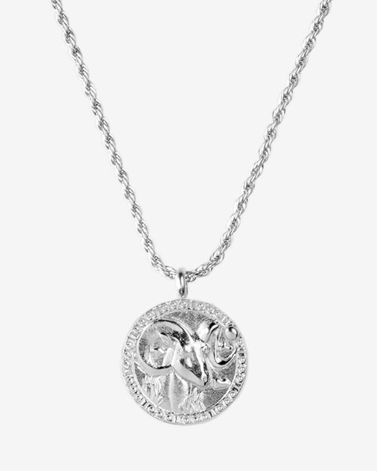 Zodiac Sign Necklace Silber