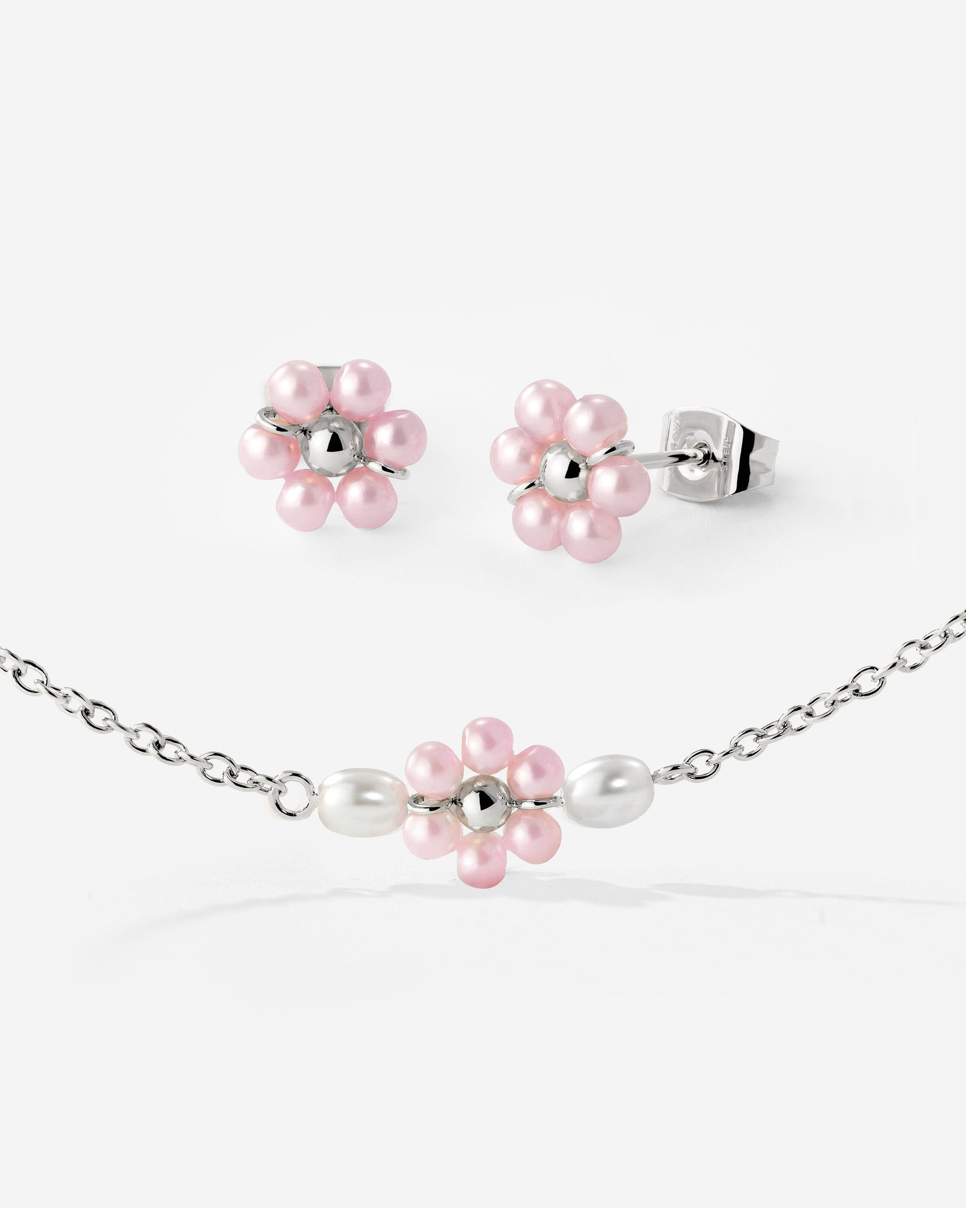 Pretty Pink Daisy Bundle Silber