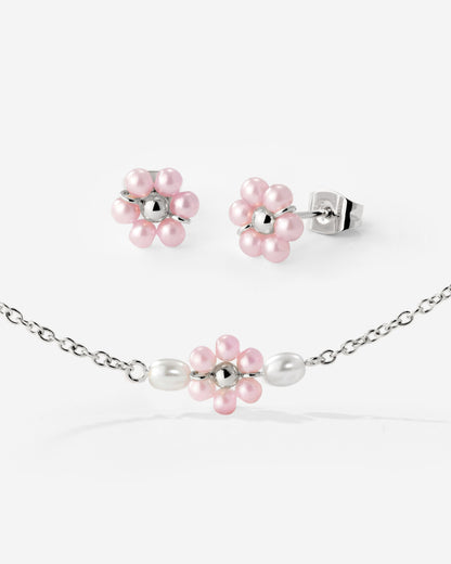 Pretty Pink Daisy Bundle Silber
