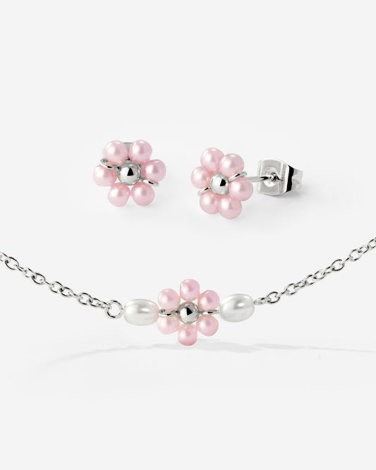 Pretty Pink Daisy Bundle Silber