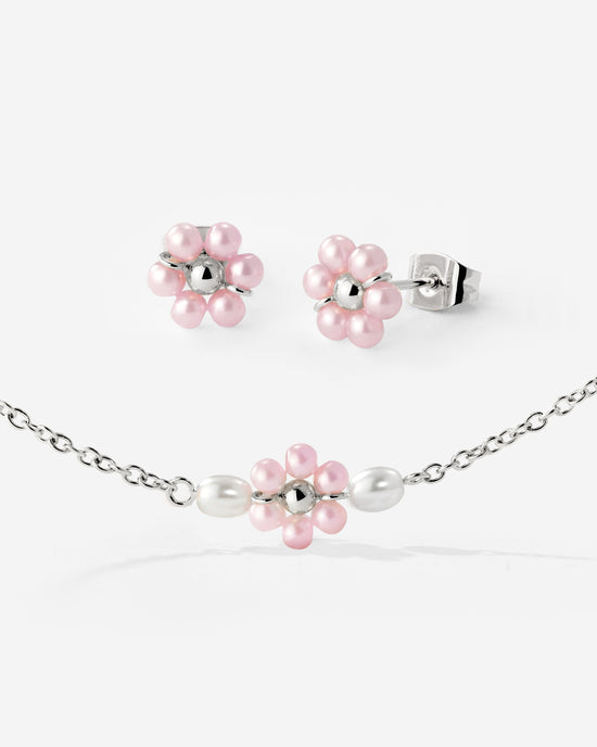Pretty Pink Daisy Bundle Silber