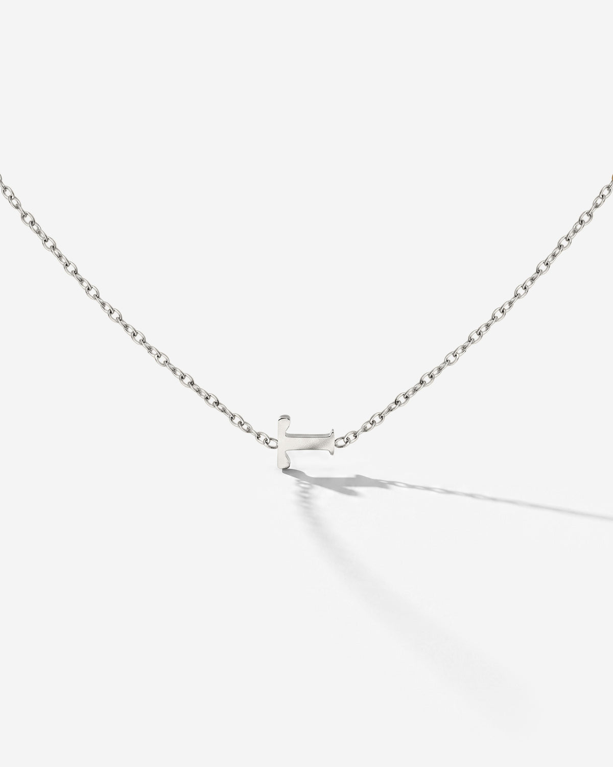 Tiny Letter Necklace