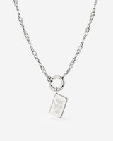 Book Lovers Club Singapore Chain Necklace Set Silber