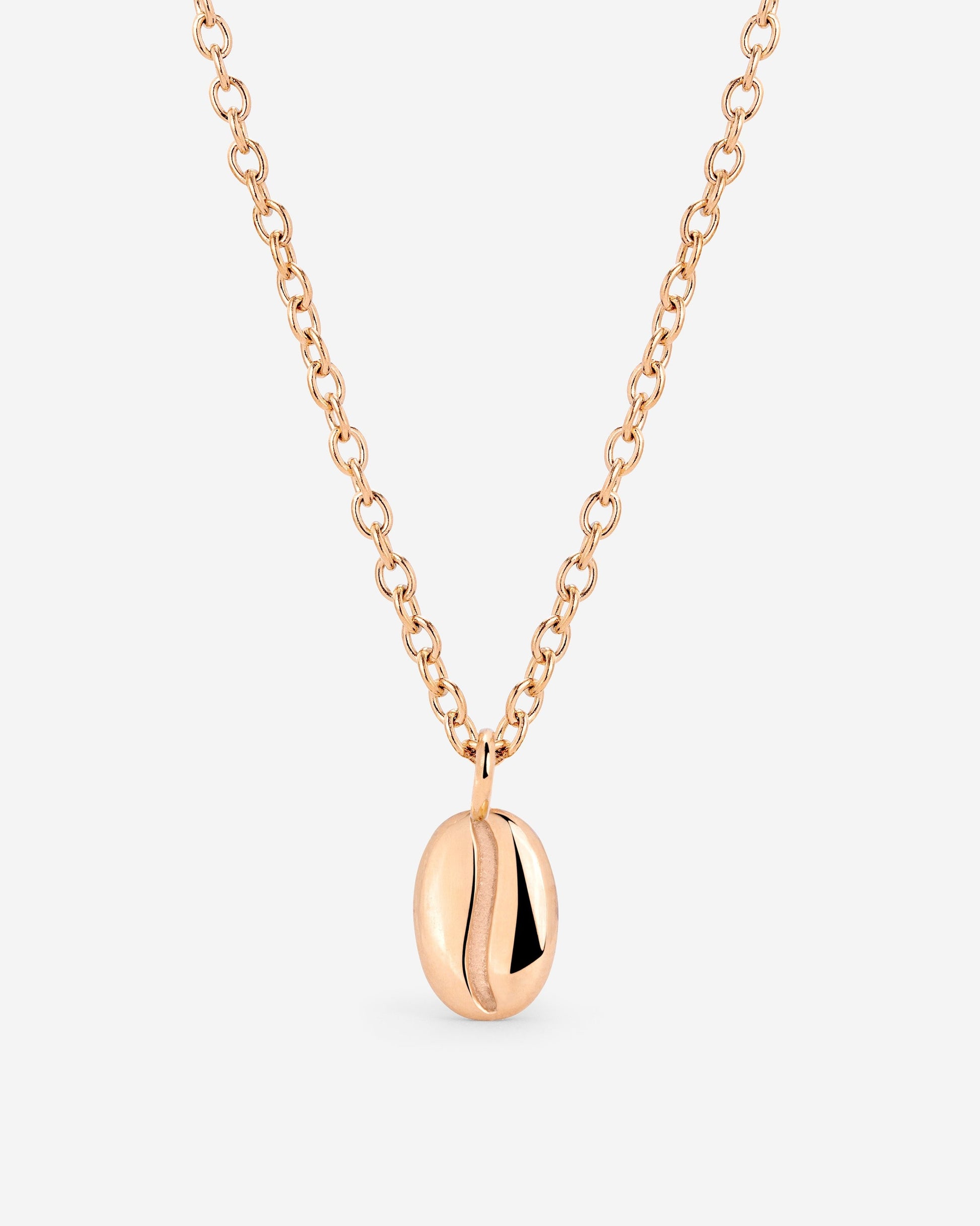 Golden Bean Necklace Roségold
