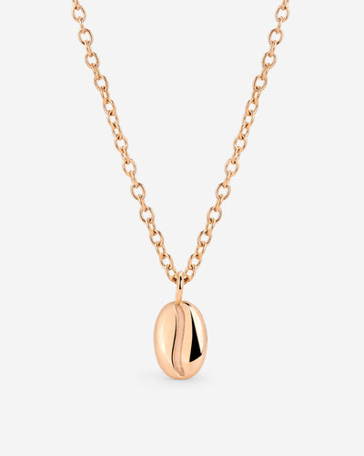 Golden Bean Necklace Roségold