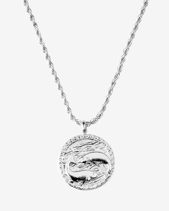 Zodiac Sign Necklace Silber