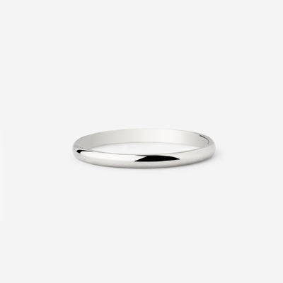 Fine Line Ring Silber