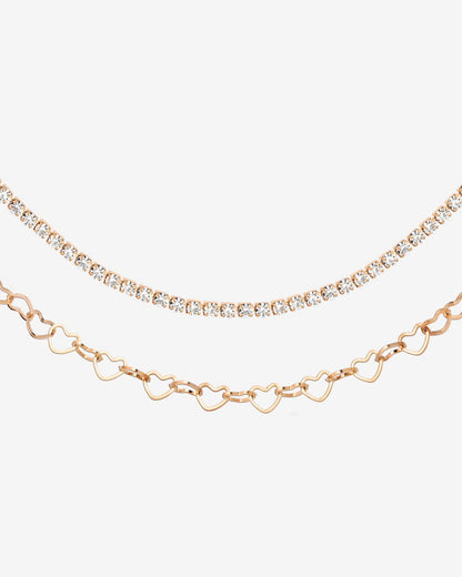 Glam Lover Necklace Bundle Roségold