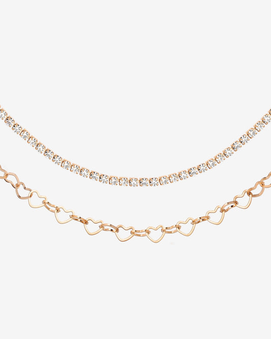 Glam Lover Necklace Bundle Roségold