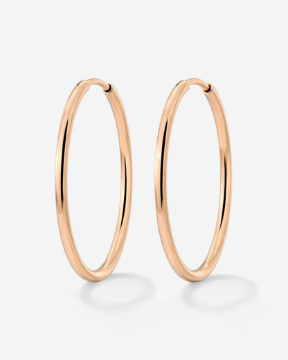 Extra Large Hoops Roségold