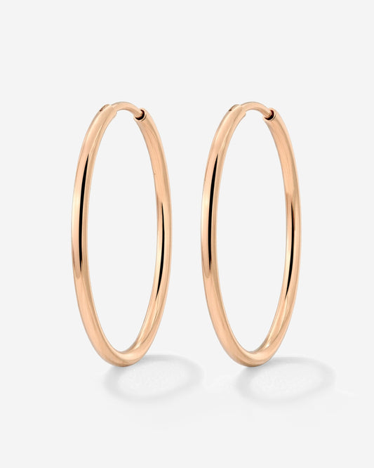 Extra Large Hoops Roségold
