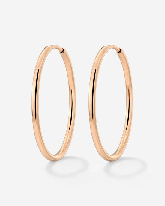Extra Large Hoops Roségold