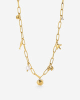 Seaside Treasures Necklace Gold