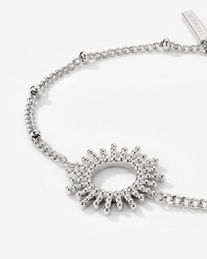 Sunny Beads Bracelet Silber