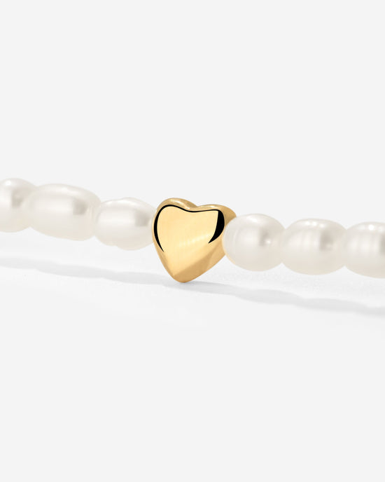 Love Pearls Bracelet Gold
