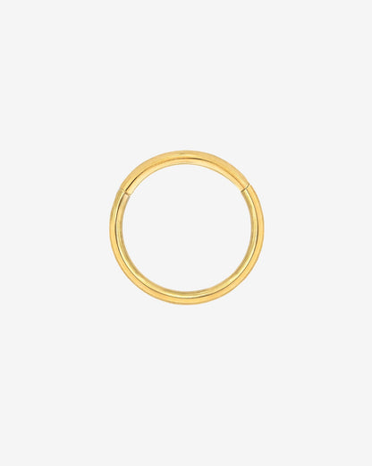 Basic Click Piercing Ring Gold