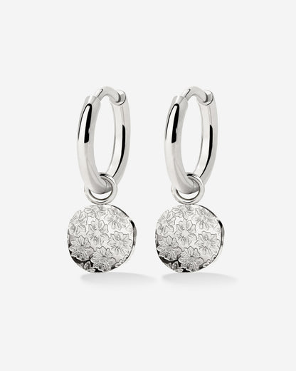 Everbloom Hoop Set Small Silber