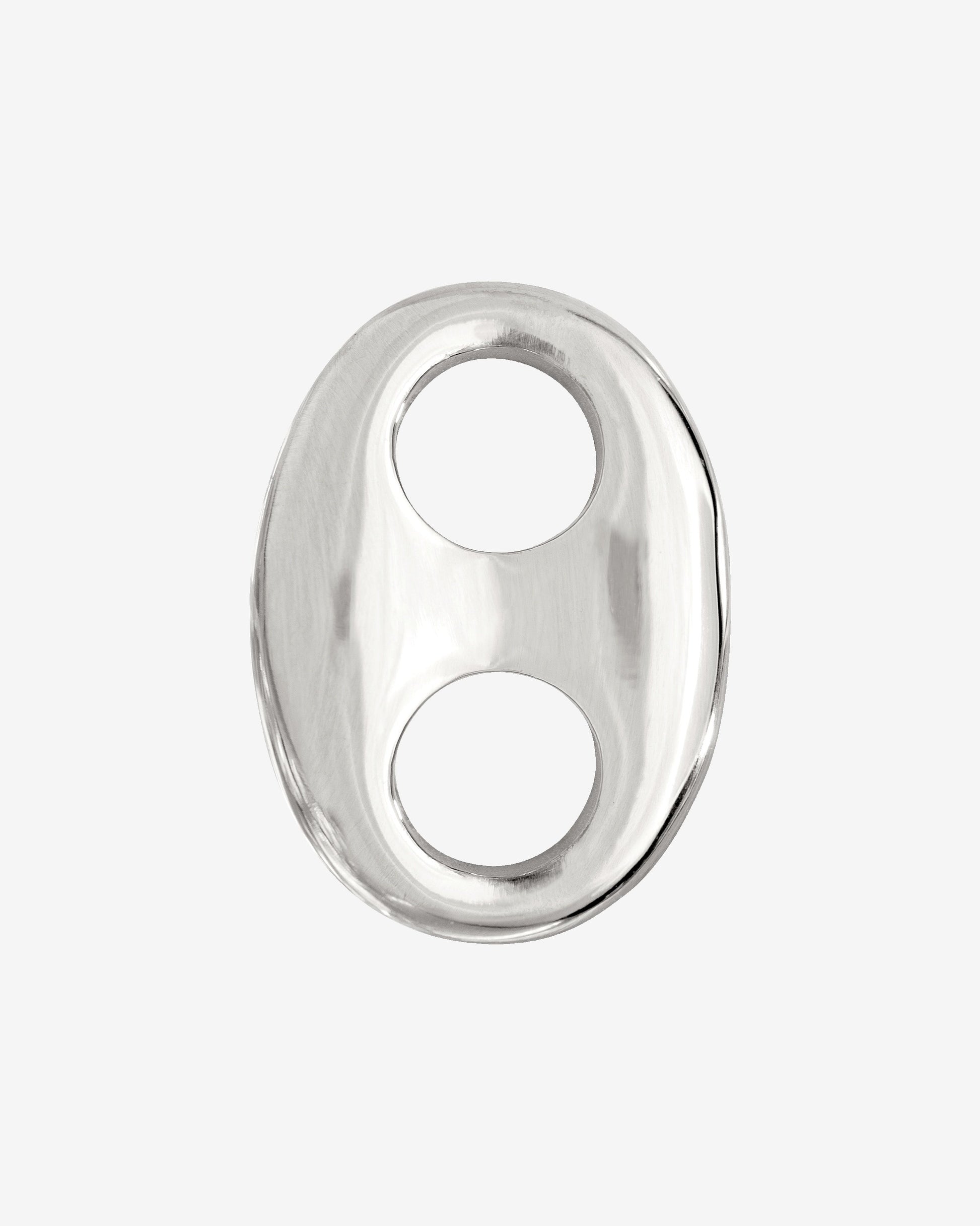 Chunky Gem Find Hoop Set Medium Silber