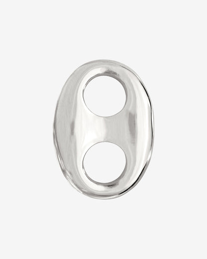 Chunky Gem Find Hoop Set Medium Silber