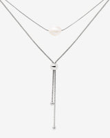 Minimalistic Elegance Necklace Bundle Silber