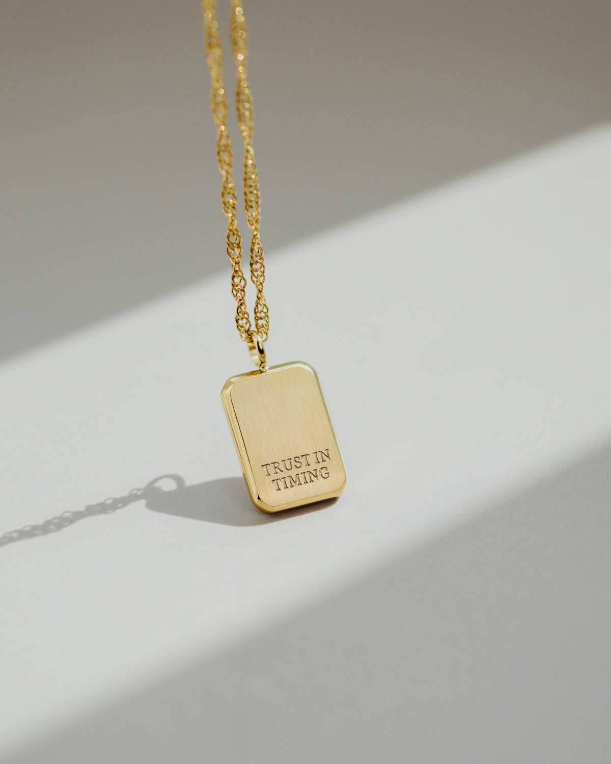 Trust in Timing Necklace