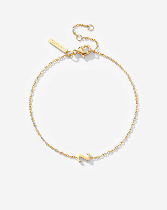 Tiny Letter Bracelet