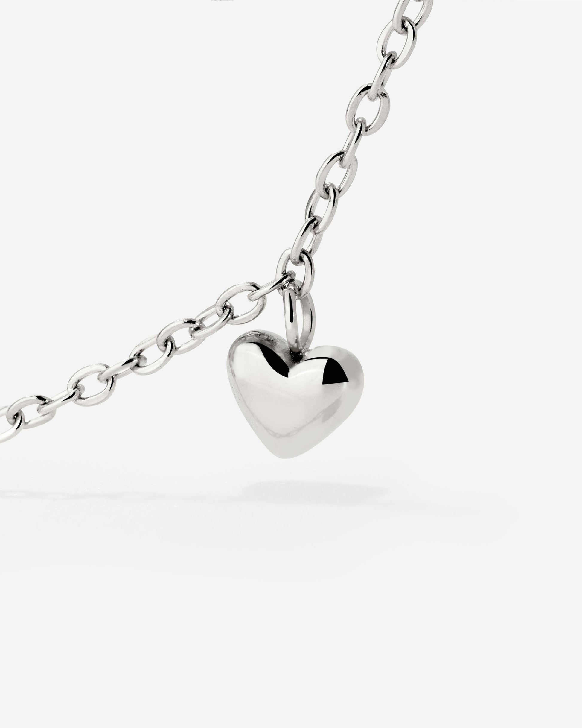 Lovely Heart Choker Silber