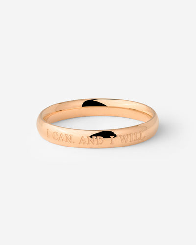 I can. And I will Ring Roségold