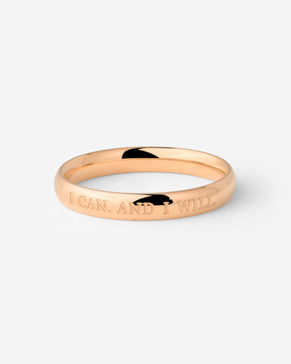 I can. And I will Ring Roségold