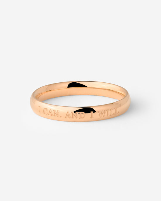 I can. And I will Ring Roségold