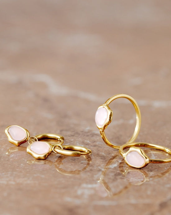 Lively Lisa Hoop Set Small Roségold