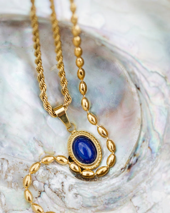 Deep Sea Necklace Silber