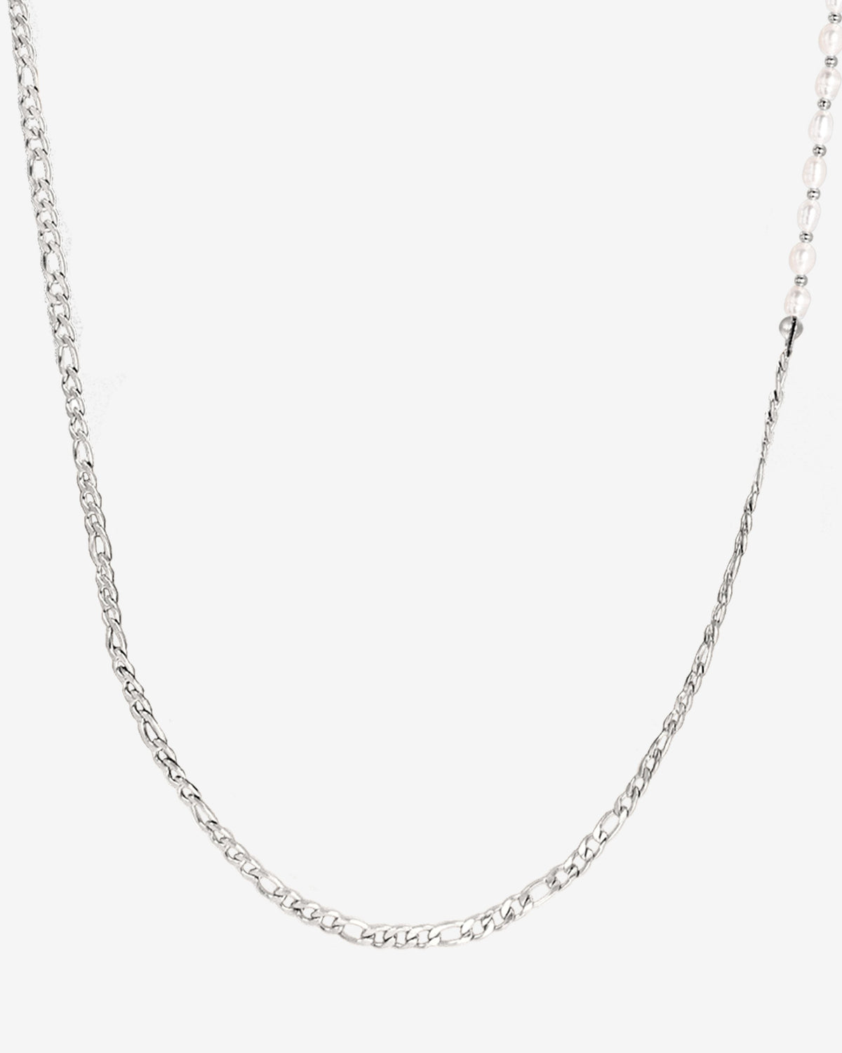 Catena per occhiali da sole Pearly Argento