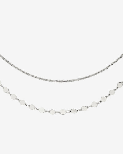 Timeless Ties Necklace Silber