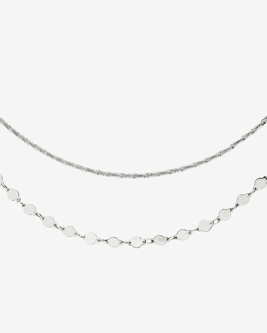 Timeless Ties Necklace Silber