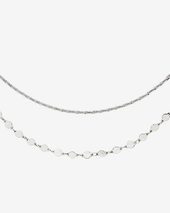 Timeless Ties Necklace Silber