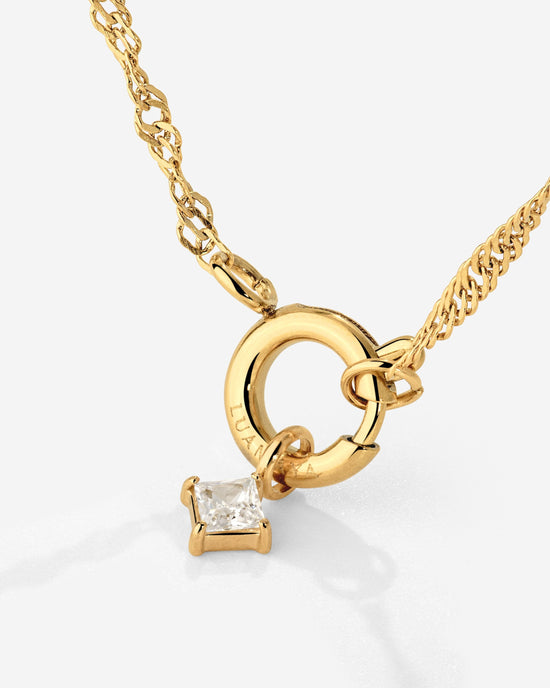 North Star Singapore Chain Necklace Set Gold