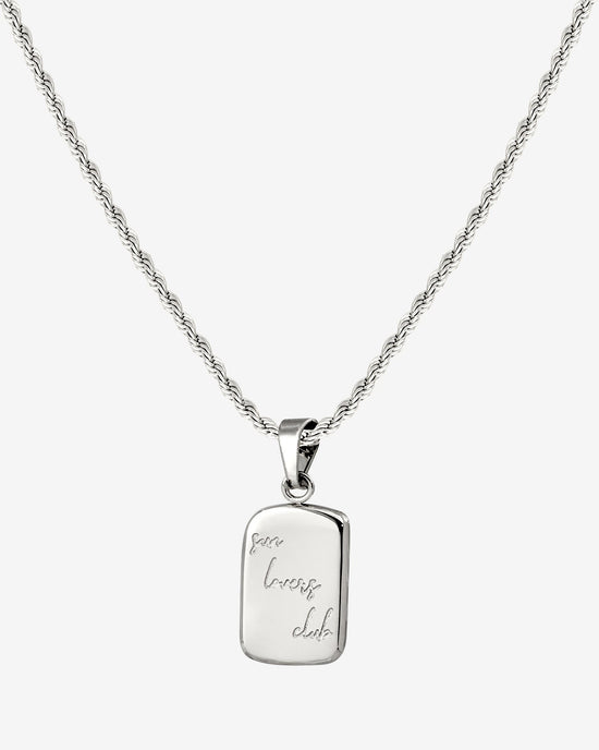 Sun Lover Pendant Necklace Silber