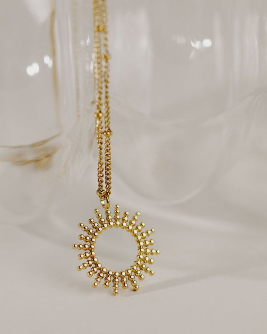 Sunny Beads Necklace Gold
