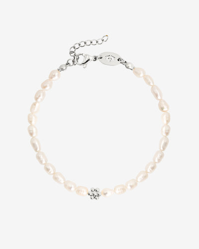 Blossom Pearl Bracelet Silber