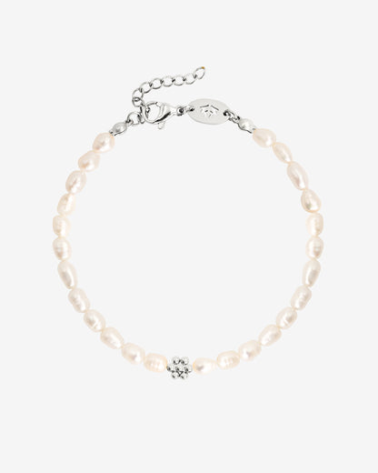 Blossom Pearl Bracelet Silber