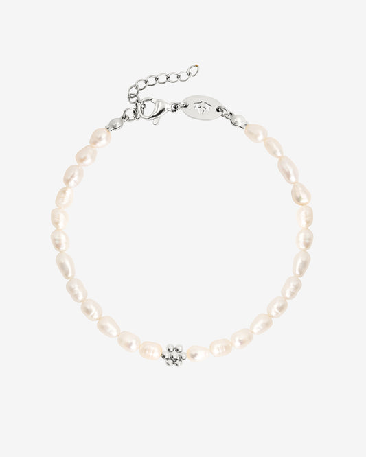 Blossom Pearl Bracelet Silber