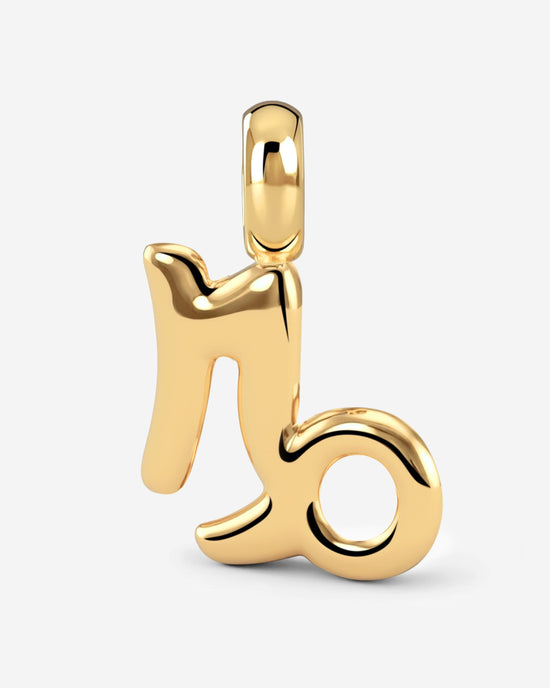 Capricorn Bubble Necklace Gold
