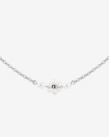 Daisy Choker Silber